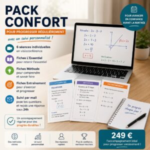 préparer le rentrée pack confort